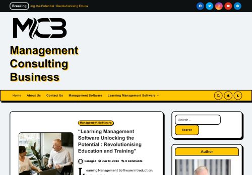 Management Consulting Business -