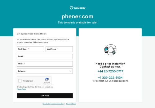 The domain name phener.com is for sale | Dan.com