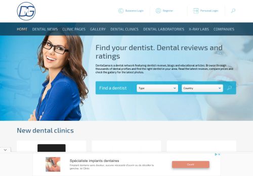 
	DentaGama | Find a Dentist | Dental Ratings and Reviews
