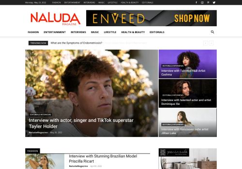 Naluda Magazine - Number 1 site for Exclusive Interviews