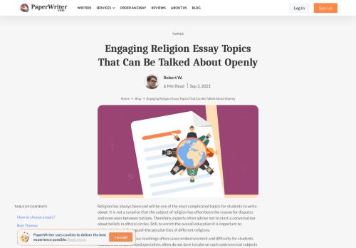 Best Religion Essay Topics for Students