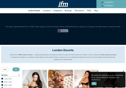 London Escorts | Escort Agency In London  | JFM