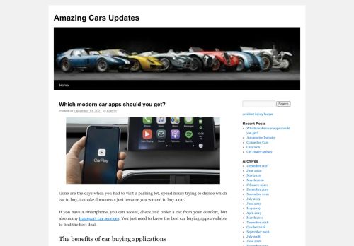 
Amazing Cars Updates	