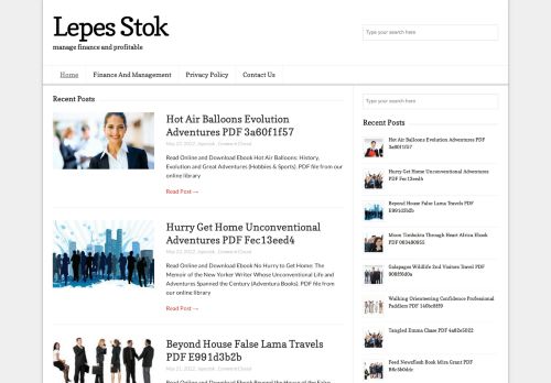 Lepes Stok – manage finance and profitable