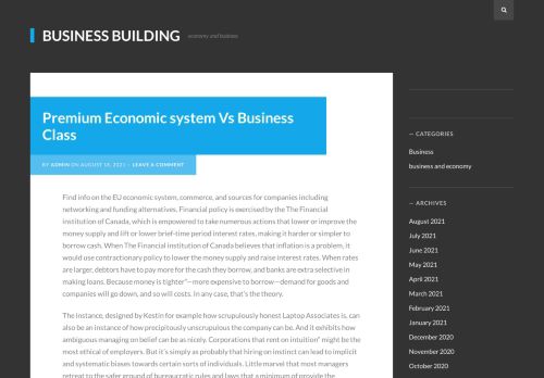 business building – economy and business