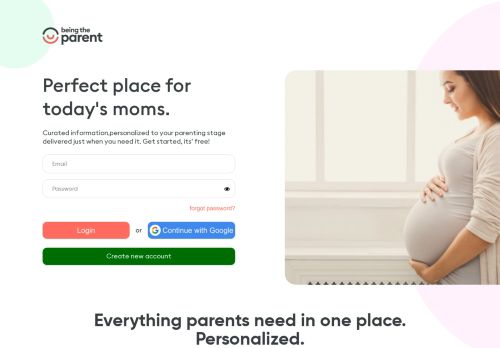 One Stop Solution for all your Parenting Needs. - Being The Parent
