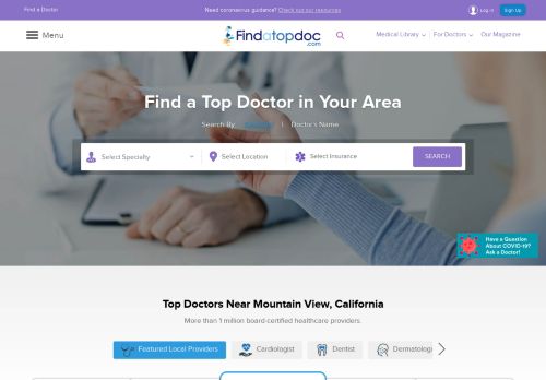 Find a Doctor by Insurance | Best Local Doctor Reviews - FindaTopDoc