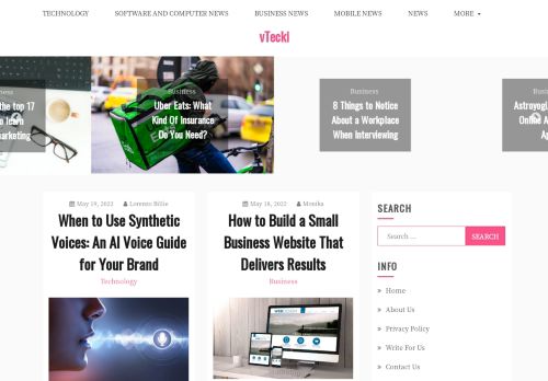 vTecki - Updated With Latest Tech News & Stories.