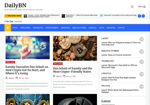 DailyBN - Daily Breaking News and Opinion on -Dailybn