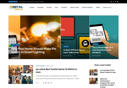 DigitalCruch - Tech news, product reviews and digital media stories