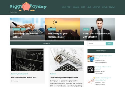 Piggy Payday - Finance blog