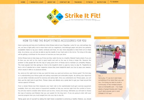 Strikeitfit.com - Stay lean, Stay Healthy and improve your life - Fitness and nutrition for people of all ages with all levels of experience.