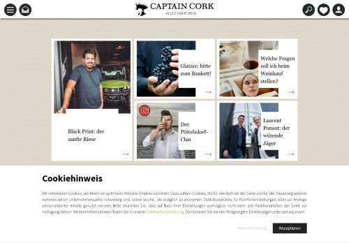 Wein Online – Wein Magazin rund um Wein und Co. | CaptainCork