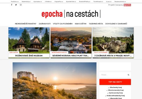 epochanacestach.cz – Cestujte s Epochou!