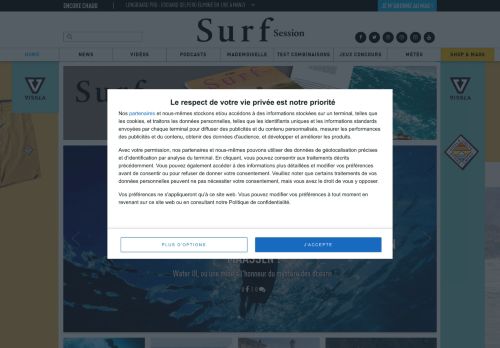 Surf Session Magazine - Actu surf, vidéo, météo surf