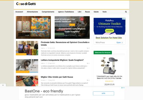 Cose di Gatti - Tutto Sui Gatti: News, Accessori, Razze