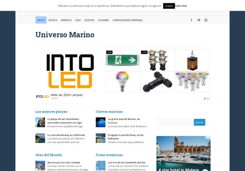 Universo Marino - turismo y vida en el Mar