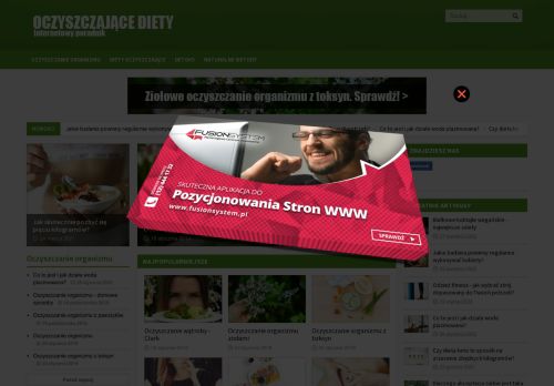 Oczyszczanie organizmu, detoks organizmu - oczyszczajacediety.pl