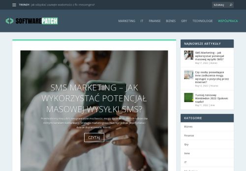 Portal marketingowy, biznesowy, finansowy | SoftwarePATCH