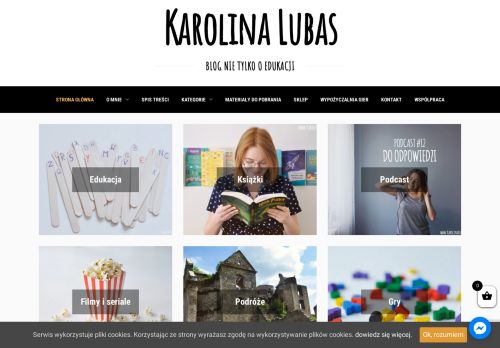 Karolina Lubas - Blog nie tylko o edukacji