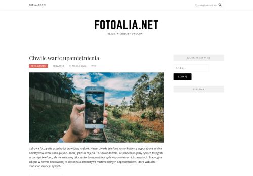 FOTOalia.net - realia w ?wiecie fotografii