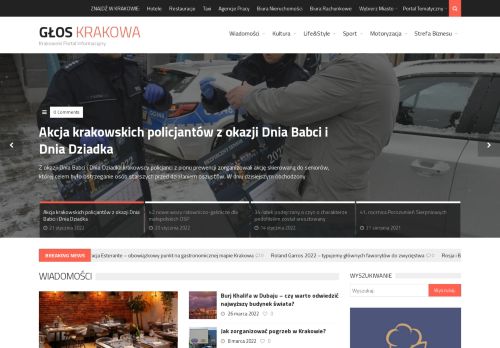 G?os Krakowa - Krakowski Portal Informacyjny