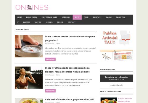 Diete - Onlines.ro