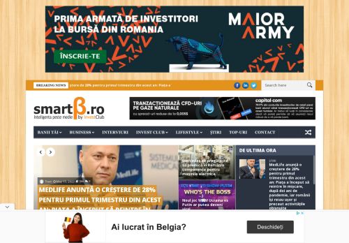 SmartBeta.ro | Portal de business si investitii personale.