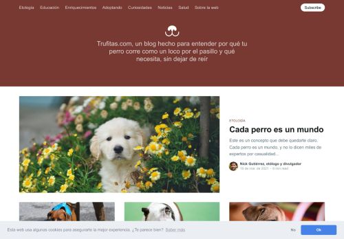 Trufitas.com, el blog de referencia sobre tu perro