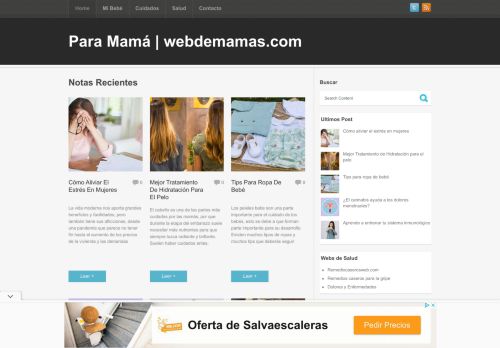 Para Mamá | webdemamas.com - Todo lo que necesitas saber para empezar a ser Mamá
