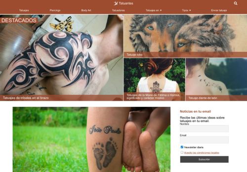 Tatuajes y tattoos | Tatuantes