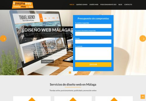 Diseñador web Málaga, tiendas online, monetización, SEO