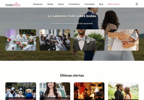Todoboda.com - Bodas - Único portal de bodas gratuito