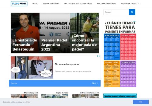 Globo Padel - Blog de PÁDEL con vídeos, consejos y noticias de actualidad.