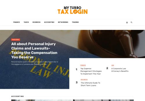 MY Turbo Tax Login | Finance Blog