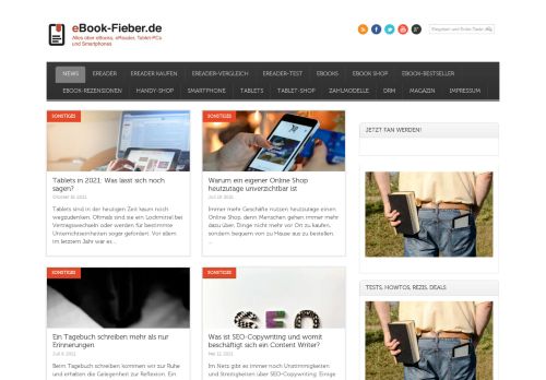 eBook-Fieber.de - Alles über eBooks, eReader, Tablet-PCs & Smartphones