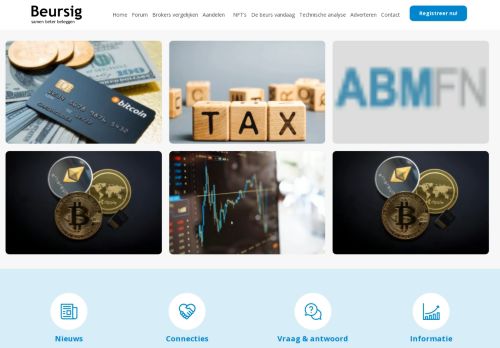 Beursig | Beurs forum website beleggen aandelen kopen BEL 20 / AEX