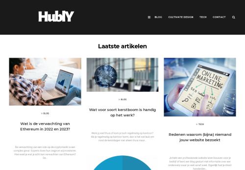 Hubly - Werk, Freelancen, Design & Internet