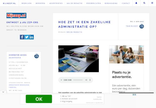 Mijnzzp.nl: De echte zzp en mkb website