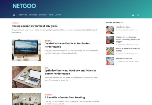 Netgoo - The Best of the Internet & Internet Trend Blog
