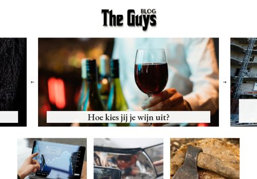 The Guys Blog - De nummer 1 spot voor mannen