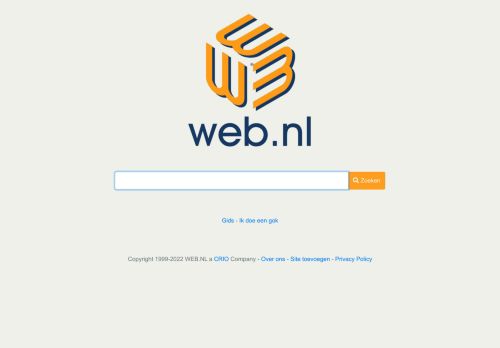 Zoeken en vinden op web.nl