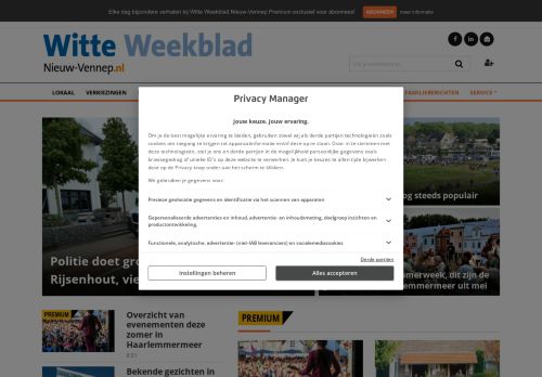 Witte Weekblad Nieuw-Vennep | Nieuws uit de regio Nieuw-Vennep | witteweekbladnieuw-vennep.nl