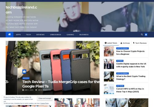techbuzzireland.com - Leading Independent real hands on tech review site and only active YouTube tech review channel with the latest tech news from Ireland