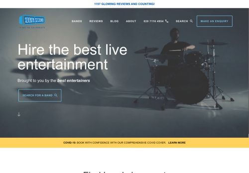 Hire An Award Winning Band With The Real Experts | Seventh Second