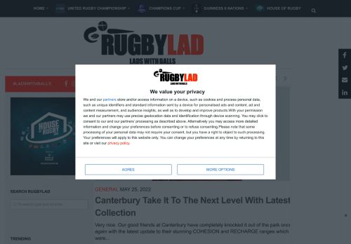 RugbyLAD - Your home for rugby.
