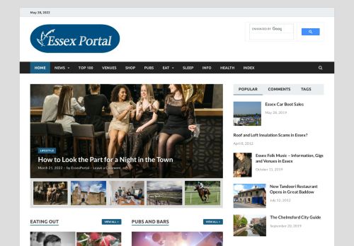 EssexPortal Homepage - Essex Portal