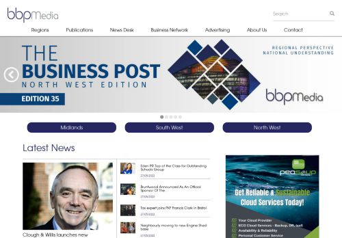 
	B2B Website & Magazine - Midlands, North West & South West

