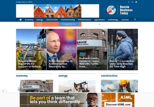 Home - Russia Business Today
