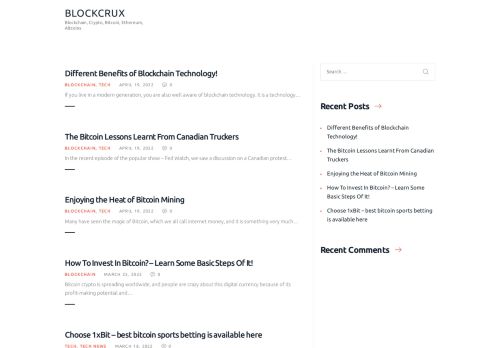 Blockcrux - Blockchain, Crypto, Bitcoin, Ethereum, Altcoins

